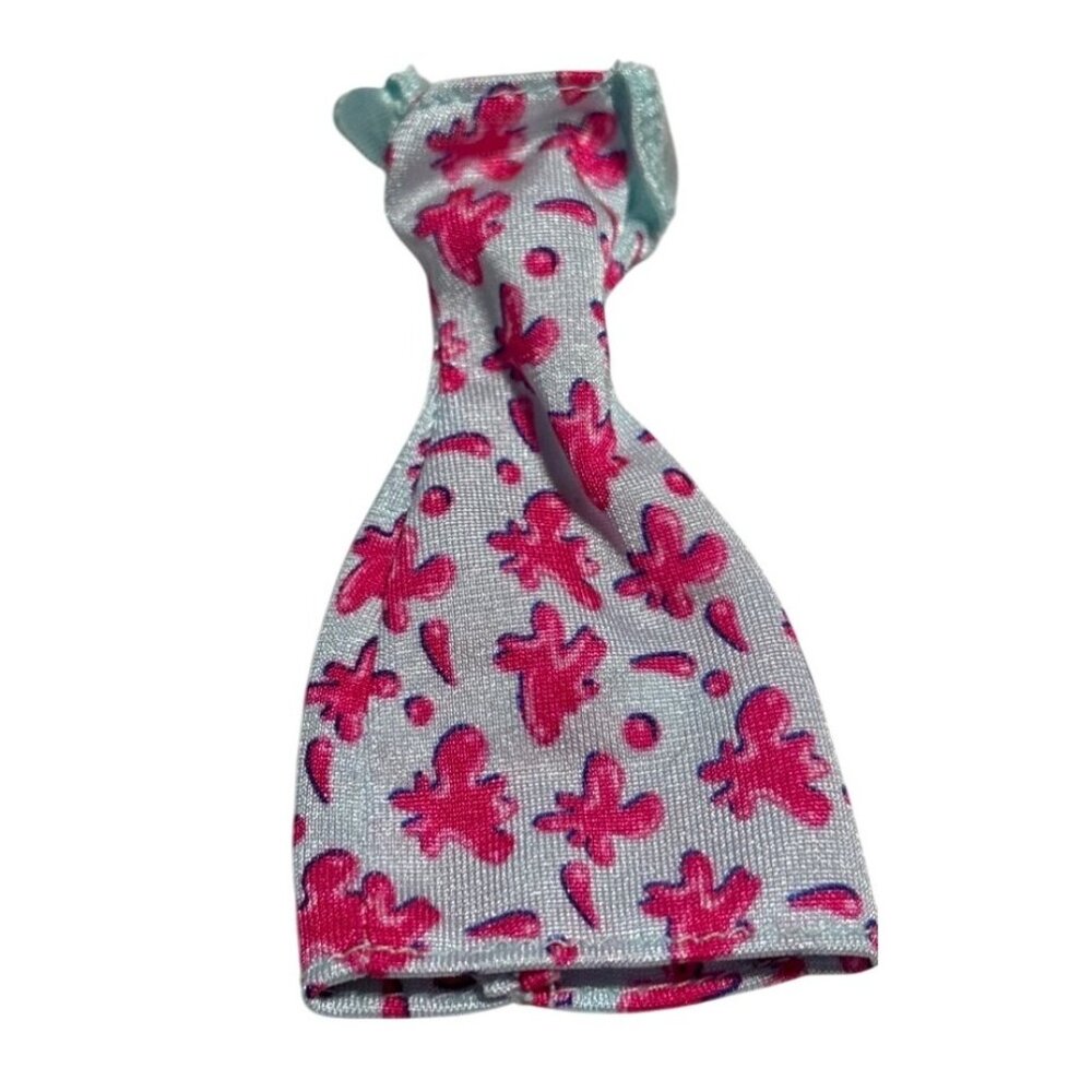Monster High Dress Splat Dress for Cam Blob Ice Girl Aqua Blue and Pink